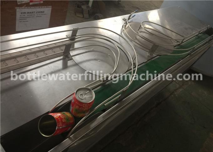 Machine de mise en conserve de jus de pression de machine de remplissage normale en boîte/eau potable 0