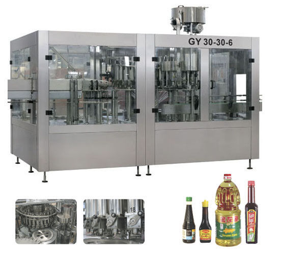 Machine de remplissage à piston rotatoire d'huile végétale 3000BPH/1000ml automatiques 0