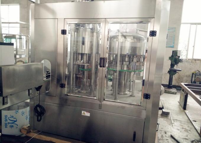 Machine de remplissage carbonatée de boisson de CO2, machine de mise en conserve carbonatée électrique de boissons 0