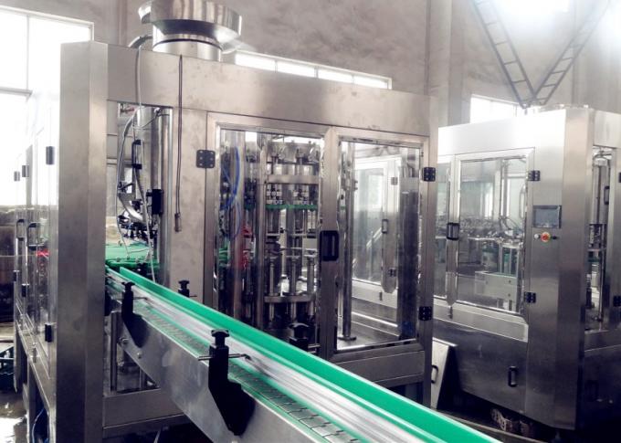 machine de remplissage carbonatée de boissons de la bouteille 3000kg en verre avec le contrôle d'écran tactile 0