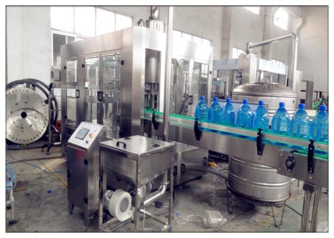 machine de remplissage carbonatée de boissons de la bouteille 3000kg en verre avec le contrôle d'écran tactile 1