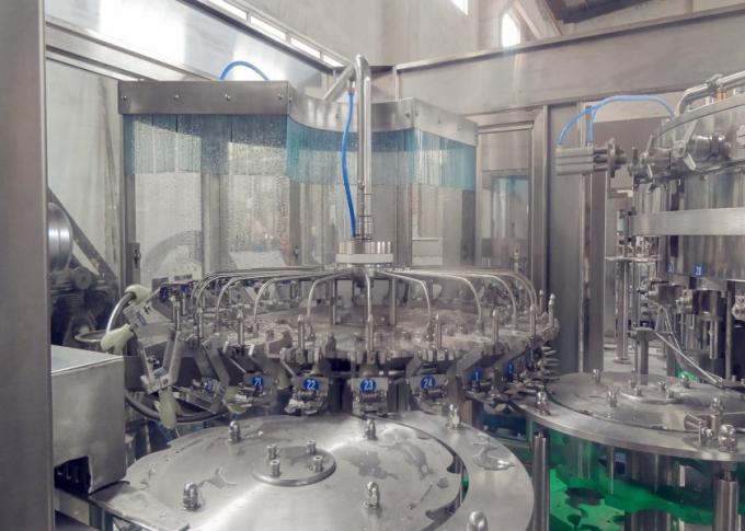 machine de remplissage carbonatée de boissons de la bouteille 3000kg en verre avec le contrôle d'écran tactile 2