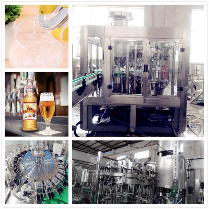 machine de remplissage carbonatée de boissons/bière automatique de machine avec la technologie mûre