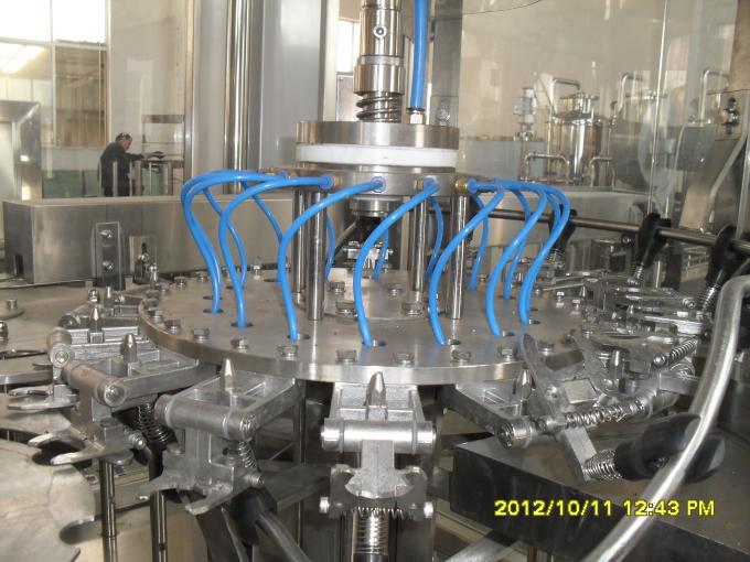 Équipement de mise en bouteilles 3 de jus électrique d'acier inoxydable dans 1 contrôle 5.88KW de PLC 0