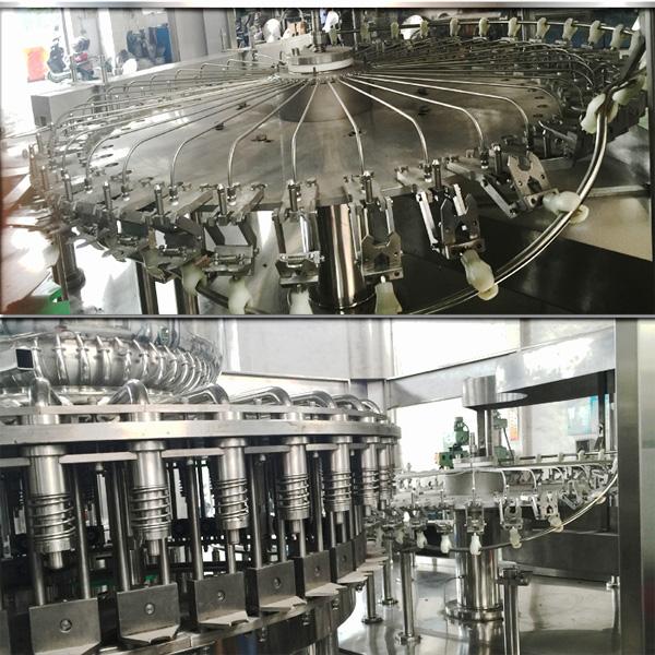 Machine de remplissage de l'eau minérale de 17000 bouteilles pour la production en série 1