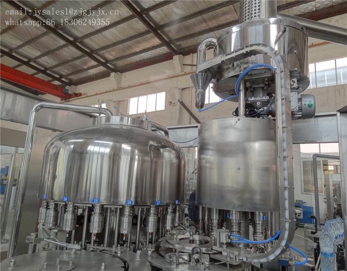 machine de remplissage de bouteilles liquide pure automatique de 3-In-1 Monoblock pour la production de jus de fruit 6