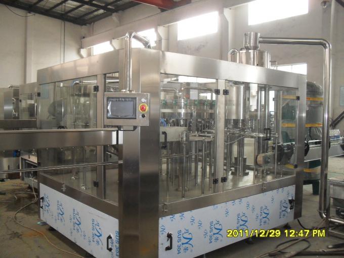 Machine de remplissage carbonatée automatique de boisson chaîne/3-In-1 non alcoolisée de production de boisson 0