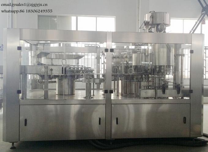 Accomplissez la chaîne de production carbonatée par bouteille en plastique de boisson non alcoolisée ligne remplissante de CDD 0