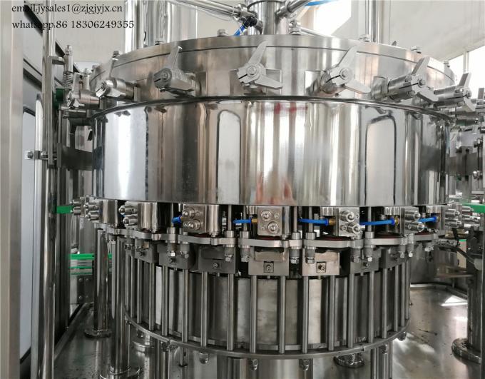 Accomplissez la chaîne de production carbonatée par bouteille en plastique de boisson non alcoolisée ligne remplissante de CDD 3