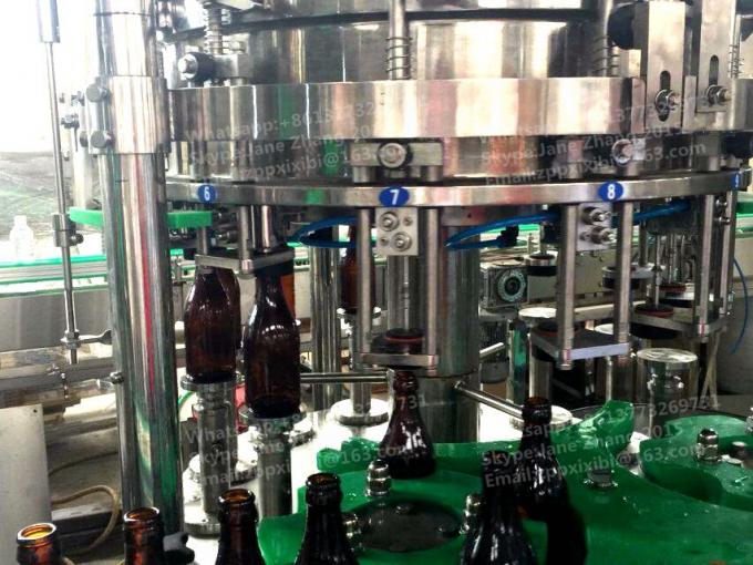 Acier inoxydable machine de remplissage de bouteilles 304 en verre 1100 * 1050 * 1800mm 1