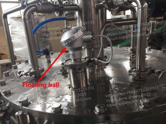 La grande machine de remplissage de bouteilles en verre/fente a carbonaté la chaîne de production 1.1kw 3