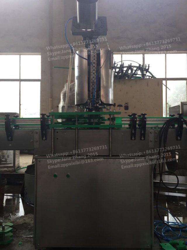 Machine de remplissage de bouteilles commerciale automatique en verre d'eau de Parkling 1600kg 2