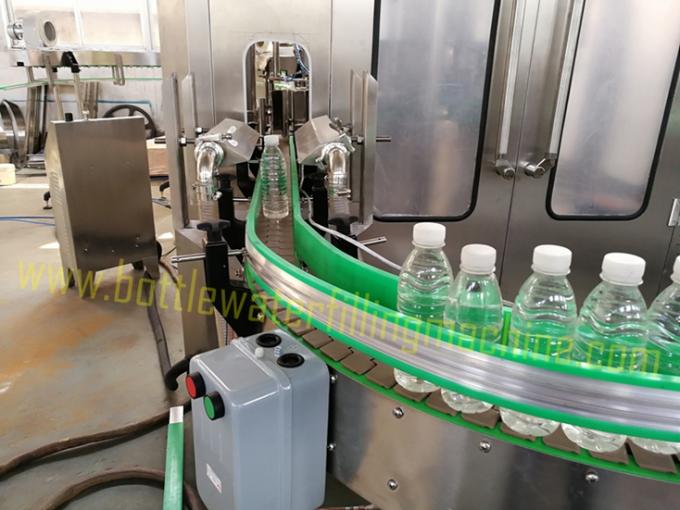 6000B/H accomplissent la machine de remplissage de bouteilles d'eau potable avec PLC + écran tactile 2