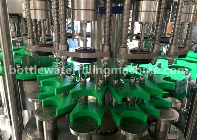 petite usine de mise en bouteilles pure minérale épurée parAllemagne en verre de l'eau de machine de remplissage de bouteilles 4.23KW 1