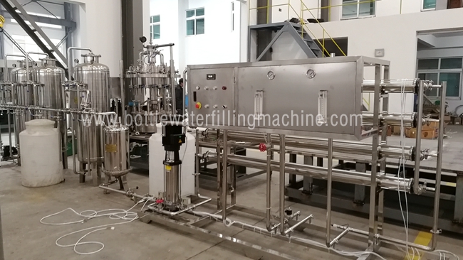 Machine de purification d'eau de grande capacité, machine de remplissage de bouteilles à échelle réduite 0