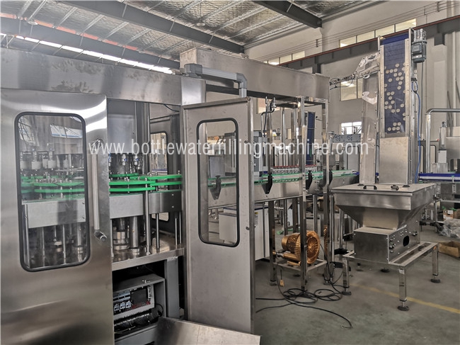 Machine de remplissage de bouteilles en verre, petites machines de production de jus, faisant l'usine 0
