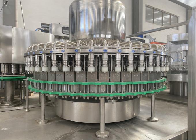 Bouteille d'eau 24000BPH minérale rinçant remplir couvrant 3 dans 1 machine, machine de remplissage emballée d'eau potable 1