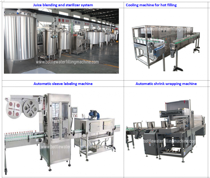 citron Juice Filling Machine, Juice Making Machinery, chaîne de la mangue 0.5L de production 2
