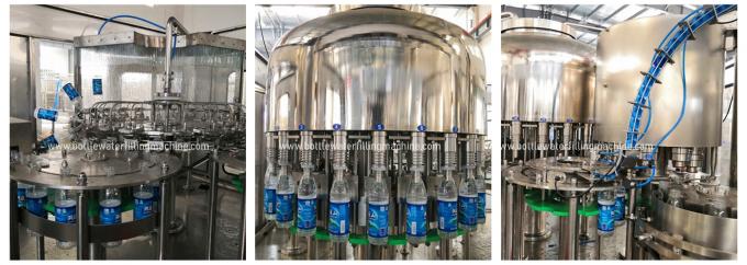 Machine de remplissage de bouteilles de l'eau,   Chaîne de production de mise en bouteilles automatique de l'eau minérale 1