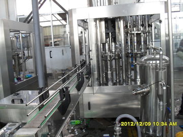 3 In 1 Monoblock Hot Milk Filling Machine 4000 - 6000 BPH Bottle Filling Equipment