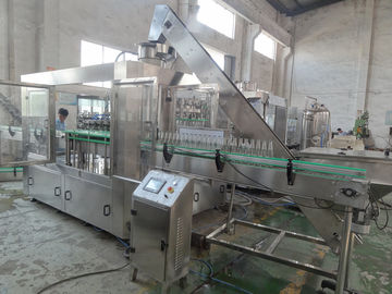 Industries CE Certificate Soft Drink Glass Bottle Filling Machine 7kw PLC Control