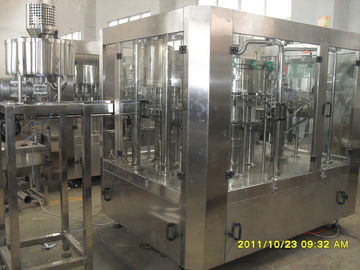 PE Screw Cap 3 In 1 Hot Filling Machines For Flavored Water 2200 X 2100 X 2200MM