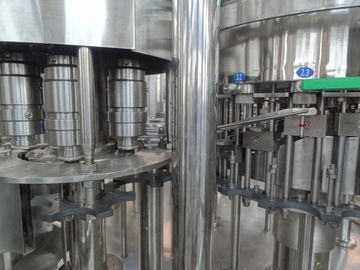 Gas Water Bottling Machine , Carbonated Drink Filling Machine / Soft Drink Equipments