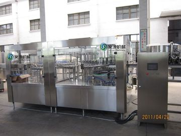 Auto Carbonated Drink Filling Machine PLC Control 20000bph For CSD