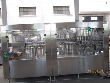 Auto Carbonated Drink Filling Machine PLC Control 20000bph For CSD