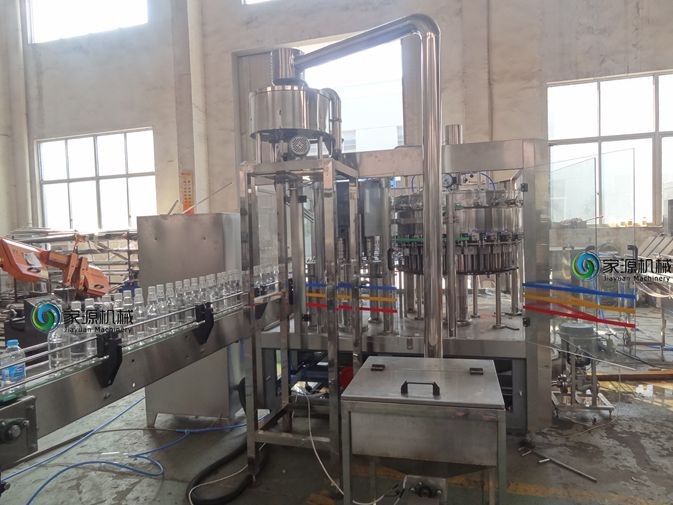 PET Bottle Carbonated Drink Filling Machine / 8Kw Power Drink Canning Machine