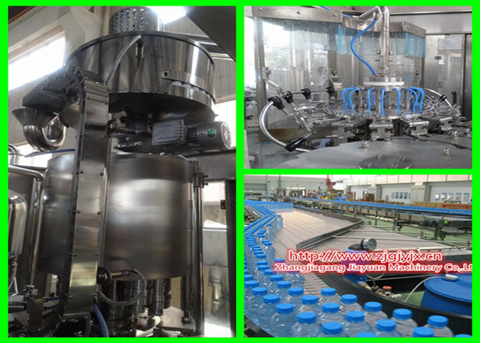Machine de remplissage de bouteilles argentée de l'eau CGFB40-40-40-12 blanche 16000BPH 6250*3050*2400 1